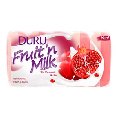 Мыло Duru Fruit'n milk Гранат 5х75 г