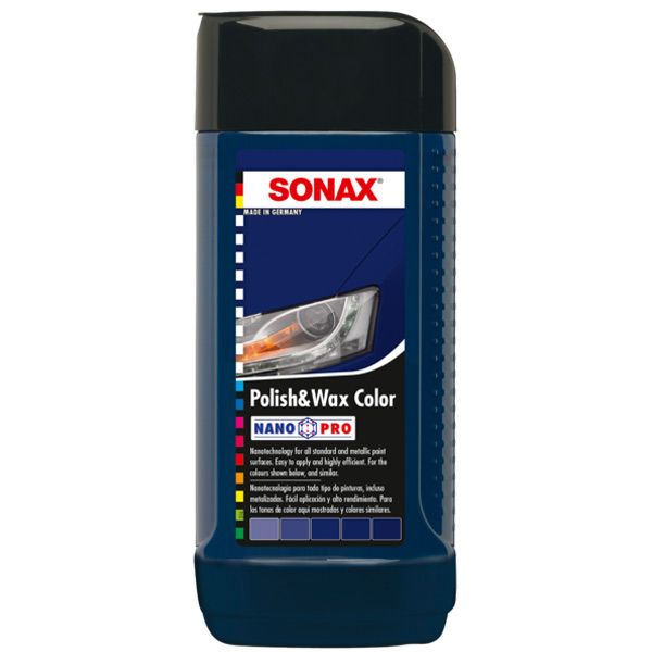 Поліроль Sonax NanoPro 296241 синій 250 мл
