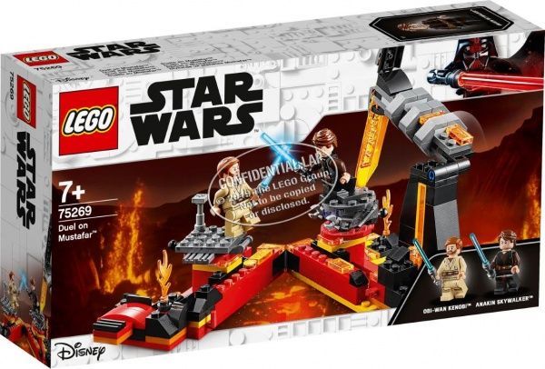 Конструктор LEGO Star Wars Дуэль на Мустафар 75269