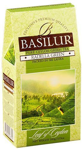 Чай зелений Basilur Лист Цейлону Раделла 100 г 