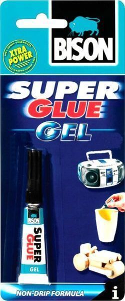 Суперклей Bison Джамбо 3г