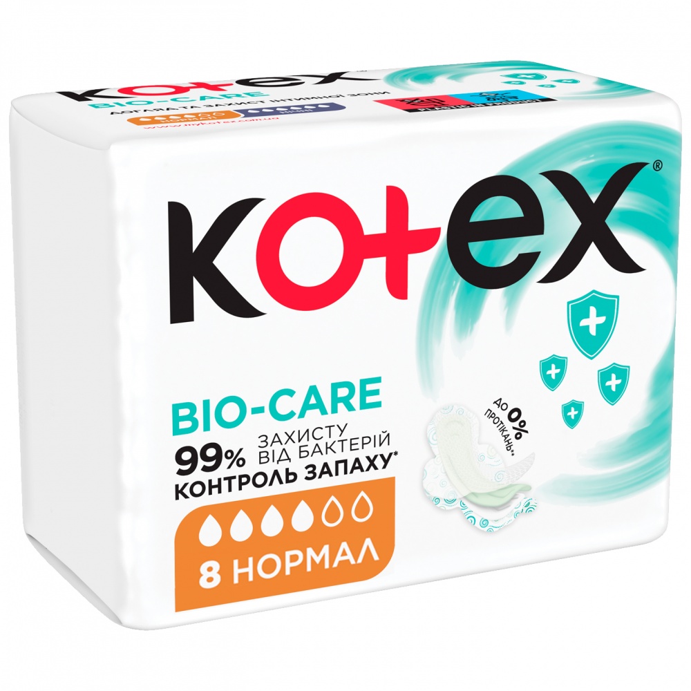 Прокладки гигиенические Kotex Bio Care Normal 8 шт.
