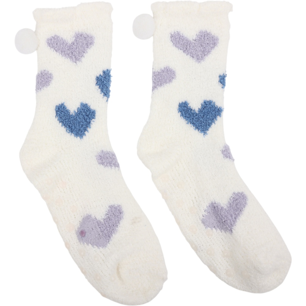 Шкарпетки жіночі La Nuit Home Сердечка р.one size блакитний 1 шт.