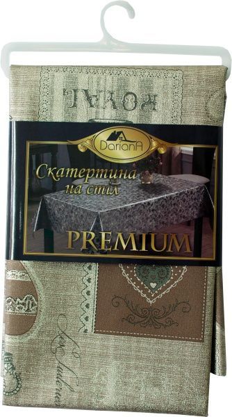 Скатертина Серце 137x110 см металік Даріана 