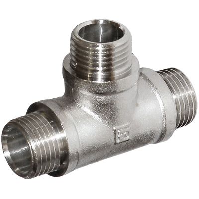 Тройник комбинированный ННН FADO S.r.l никель 1/2