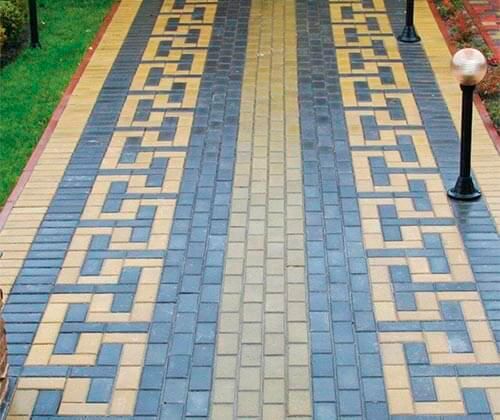 Тротуарна плитка Золотой Мандарин Цегла чорна 200 х 100 х 40 мм.