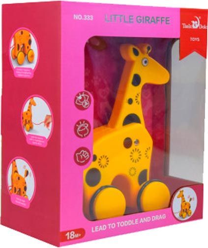 Игрушка-каталка Жираф 333