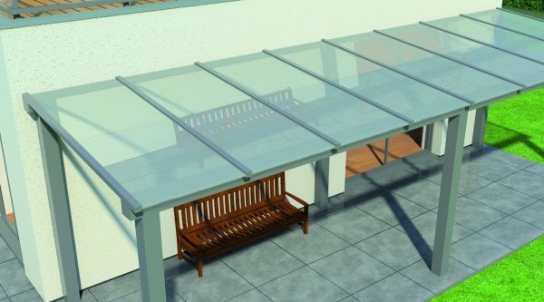 Полікарбонат стільниковий PALRAM Onduclair 6мм 1050x3000мм прозорий