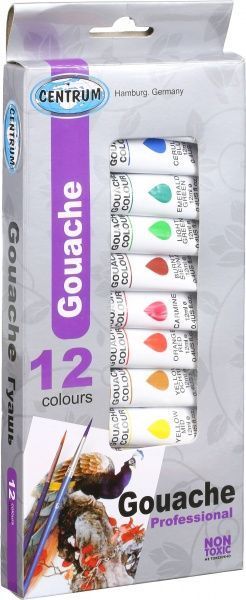 Гуаш 83551 12 шт. 12 мл Centrum