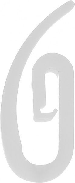 Крючки АГС Сигма 50 шт. белый 