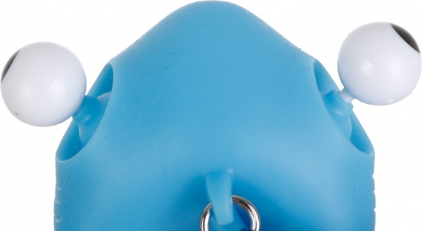 Брелок для рюкзаков антистресс Акула голубая