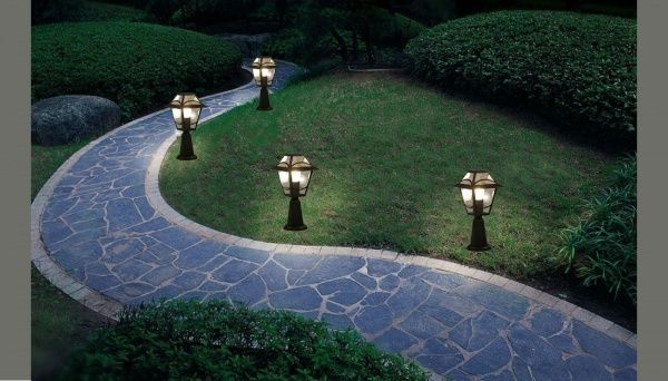 Фонарный столб Expert Toledo E27 60 Вт IP44 античная латунь ELNX-15422-T 