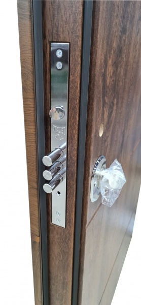 Дверь входная Булат Термо House-703 уличная дуб бронзовый 2050x850 мм левая