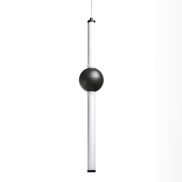 Світильник світлодіодний Berger 1x18 Вт чорний 7008-PL-18 Black 