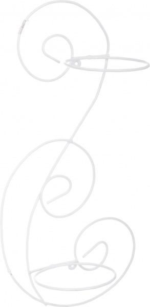 Підставка для квітів Дабл 45 см білий 