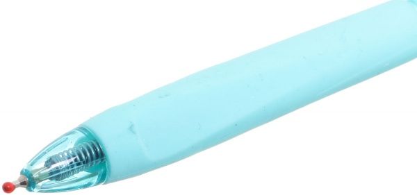 Ручка масляна ABS+PVC бірюзова 0,5 мм 
