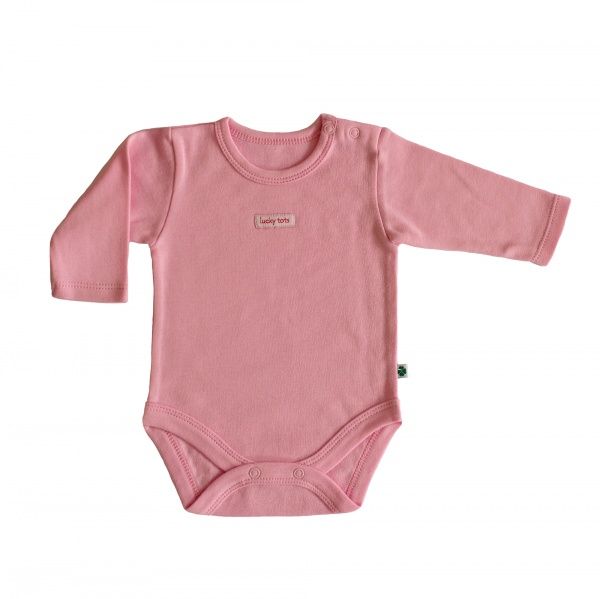 Боди детское Lucky tots р.74 розовый 1608 