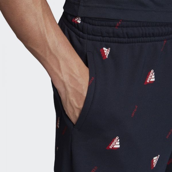 Шорты Adidas MHE Short GFX FI4038 р. XL темно-синий