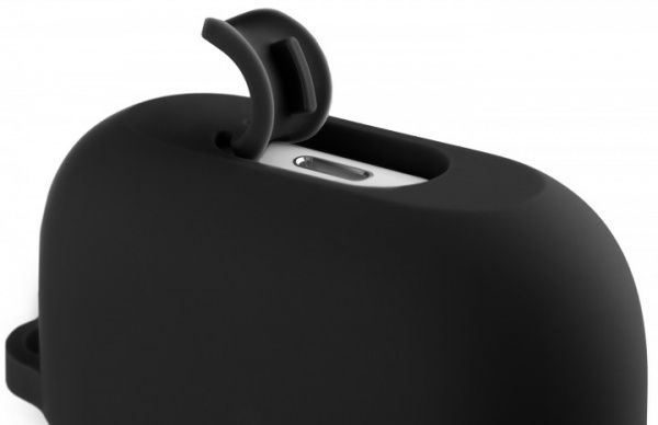 Чохол для навушників 2E для Apple AirPods Pro Pure Color Silicone 2.5 мм black (2E-PODSPR-IBPCS-2.5-BK) 