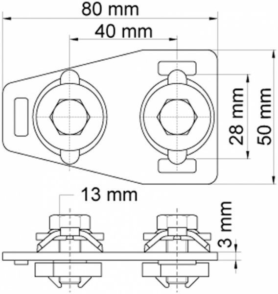 Соединитель Т-образный RapidRail