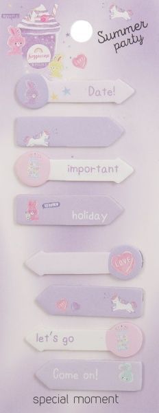 Блок паперу Літня вечірка фіолетовий