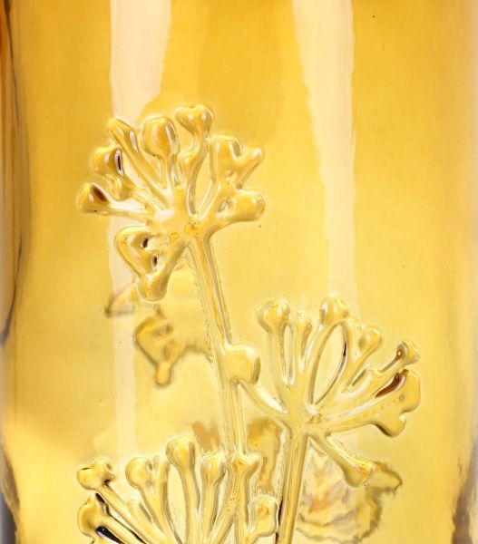 Ваза JARDIN 19 см жовте золото San Miguel