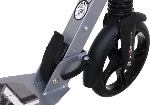 Самокат iTrike для взрослых серый металлик SR 2-018-10 