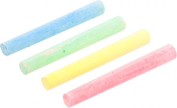 Мел школьный цилиндрический Colour chalk 100 шт. Memoris-Precious