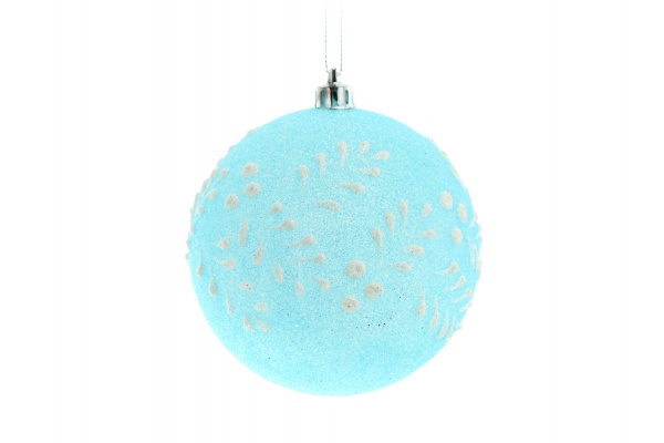 Куля новорічна Орнамент 100 мм 