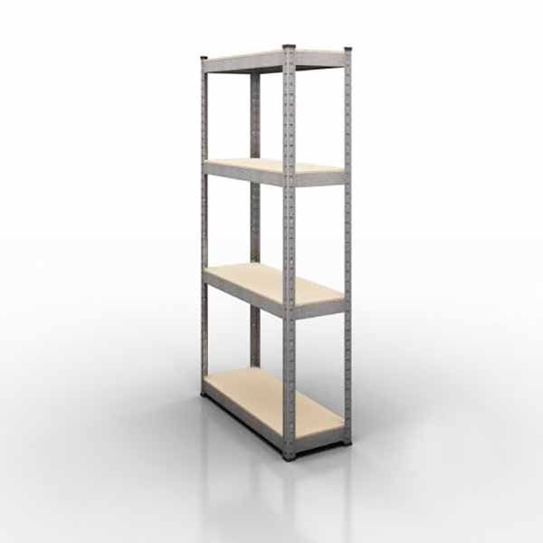 Стелаж металевий 1600x800x300 мм (В16016 08030 41)