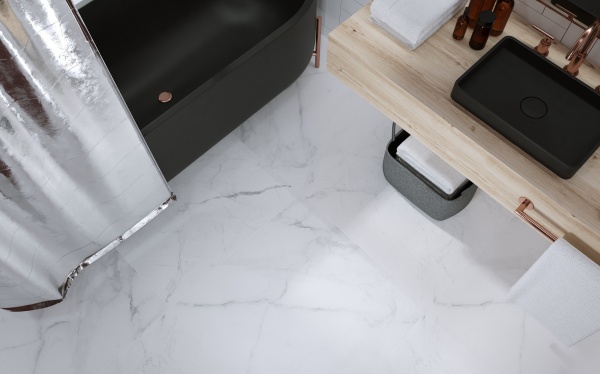 Плитка Golden Tile Calacatta Extra білий Н90900 60x120 