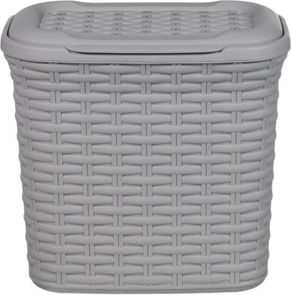 Кошик для прального порошку Ucsan Plastik темно-сірий 260x270x180 мм