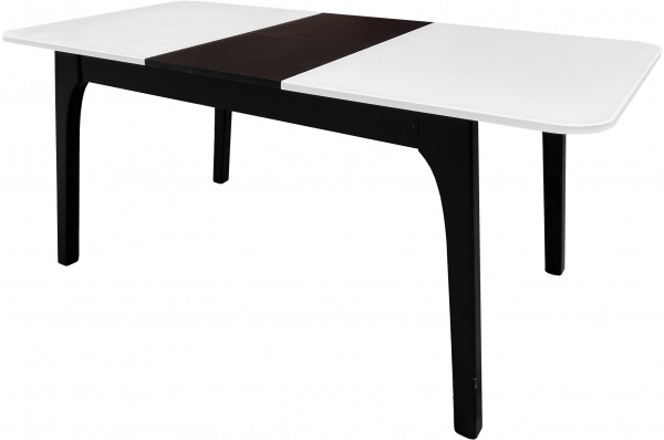 Стол обеденный Тильда венге/ белый 1100(1450)х700х775 мм 