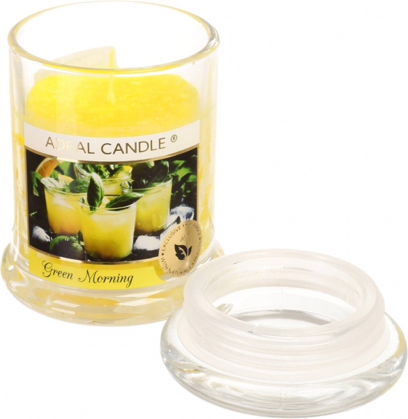 Свеча ароматическая Pako-If Зеленое утро 10х7,6 см (А-197) 