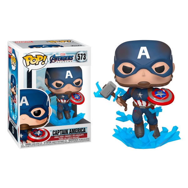 Ігрова фігурка Funko Pop! cерії Месники: Фінал Капітан Америка з мйольніром 45137 