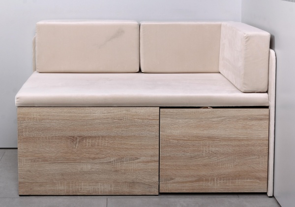 Уголок кухонный Найс 1210(1780)х660(1170)х770 мм дуб сонома / серый 