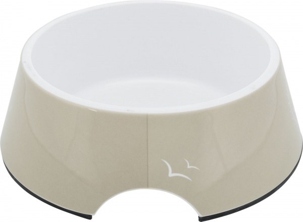 Миска Trixie для собак BE NORDIC белая меламин/металл 0.2 л 14 см ( 25063)