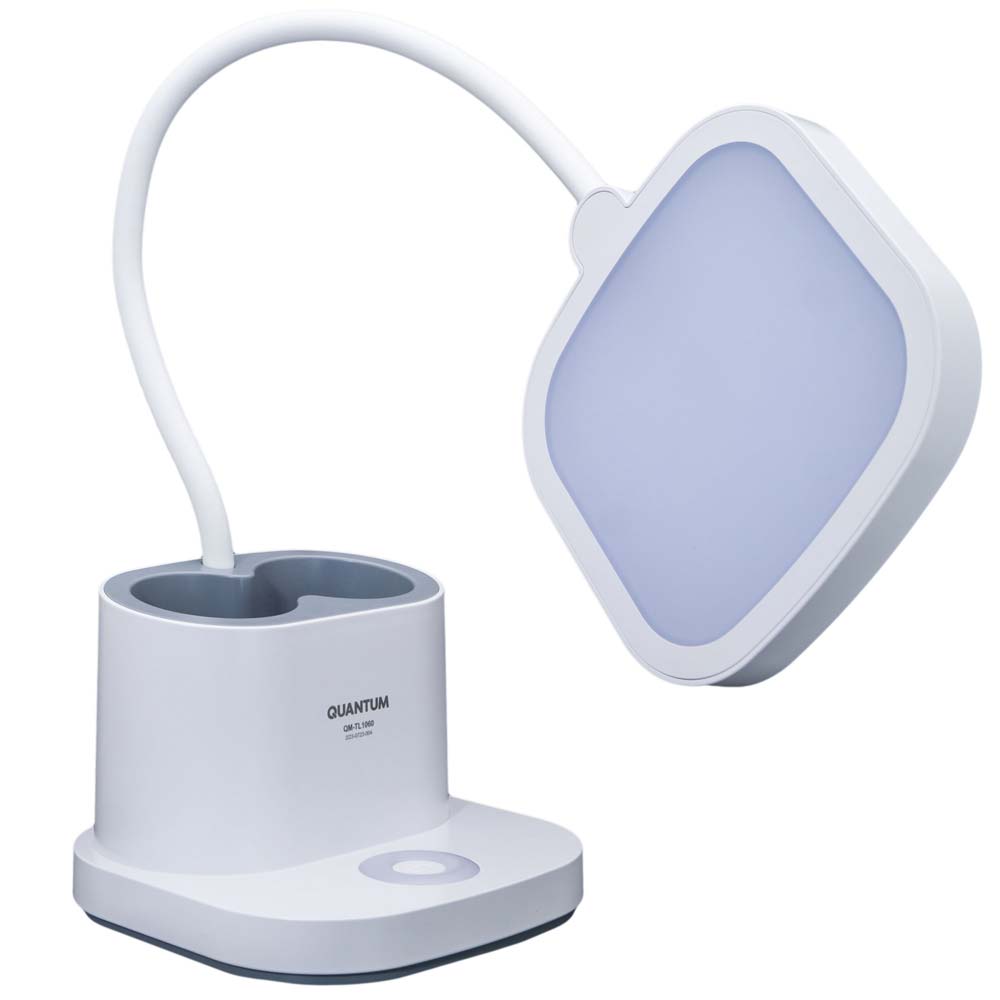 Настольная лампа аккумуляторная Quantum LED VERONA 1x3,5 Вт белый QM-TL1063