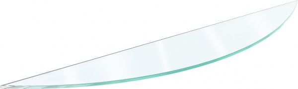 Полочка стеклянная UMT 28 900x150 мм 