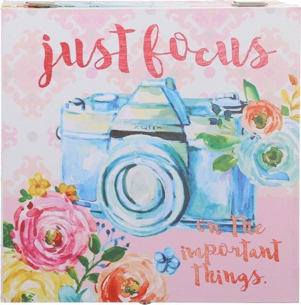 Шкатулка для украшений Розовая фотокамера 26x27x12 см