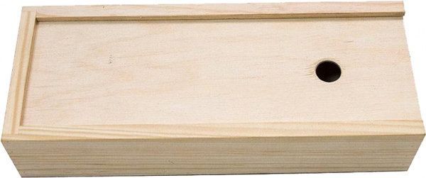 Пенал для гуаши деревянный 24,3х9,5х5,3см