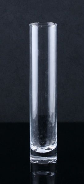 Ваза стеклянная прозрачная 31-108-049 Viola