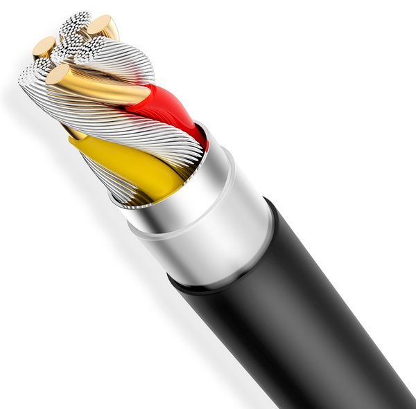 Кабель T-PHOX Lightning – USB 1,2 м чорний (T-L801 black) NETS 