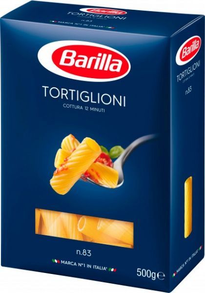 Макароны Barilla Tortiglioni №83 500 г 