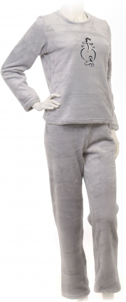 Пижама женская La Nuit Cat р. XS серый 