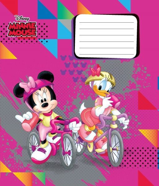 Зошит шкільний Mickey Mouse 12 аркушів коса Міцар+