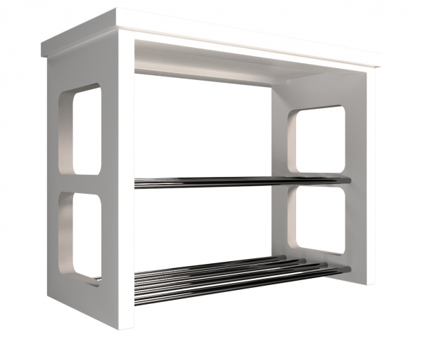 Подставка под обувь DC Сабр-1 350x710x552 мм / нимфея альба 