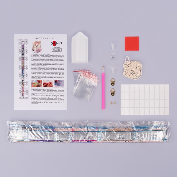 Картина стразами Африканська краса 40x50 см на підрамнику 954092 Santi 