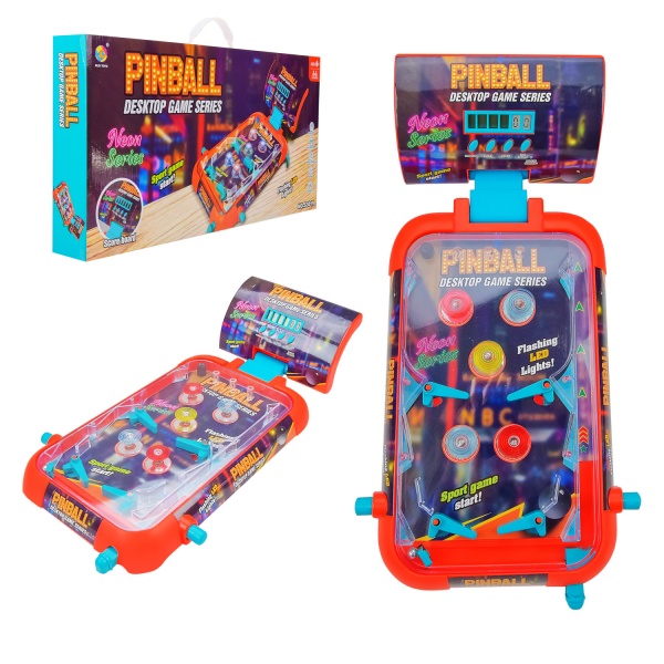 Игра настольная Настольный пинбол S3019