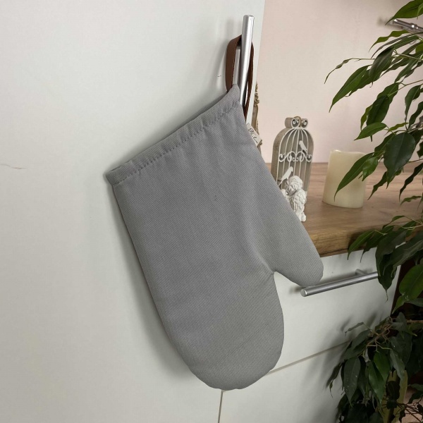 Рукавичка-прихватка Сіра 18x31 см сірий Прованс 